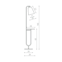 SAXO PÕRANDAVALGUSTI ø260mm