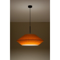 ufo60_pendant_led_black_metal_cotton_honey_yellow_0233_on.jpg